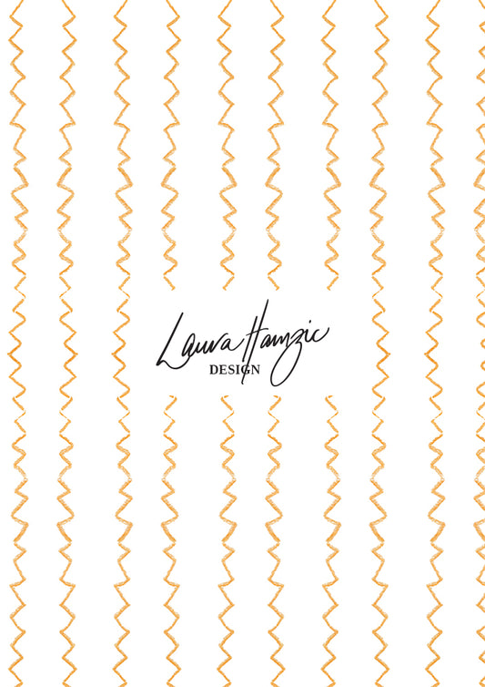 Medium-scale Stitch in Time pattern by Laura Hamzic, Australian surface pattern designer