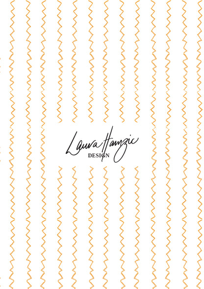 Small-scale Stitch in Time pattern by Laura Hamzic, Australian surface pattern designer