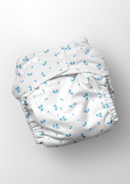 Wanderbloom - Denim on White