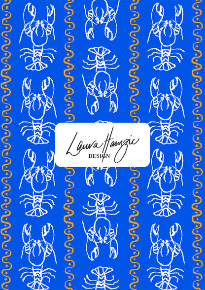 Yabby Races - White, Orange & Blue