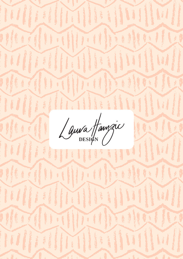 Zig Zag Track surface pattern – sketchy hand-drawn zig-zags inspired by bushwalks and childhood adventures. Coloured pencil texture, subtle coastal Australian pattern design, fabric, bedding, swimwear, and products.